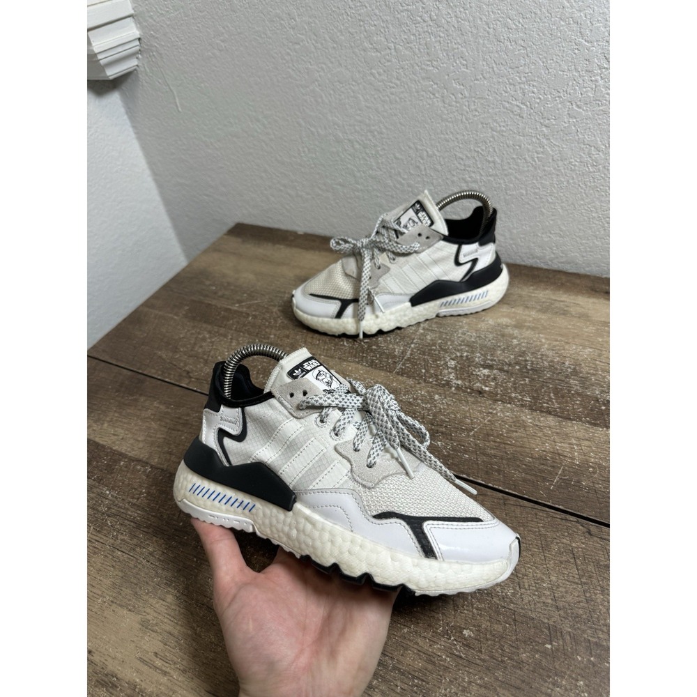Adidas Star Wars Nite Jogger - Stormtrooper Size 4Y Shoes Sneakers Kids‎